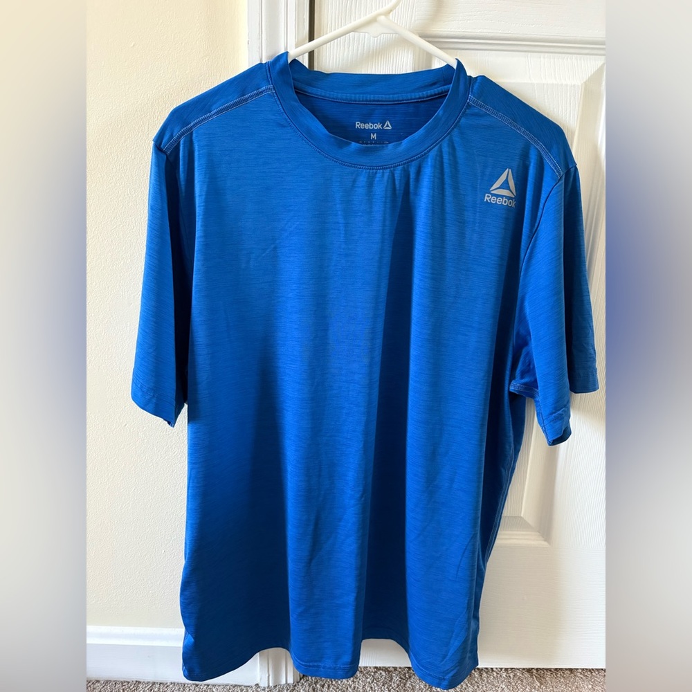 Reebok Men's Vibrant Blue Short Sleeve Tee